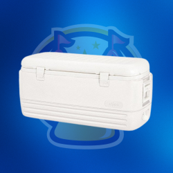 White 120 QT Cooler