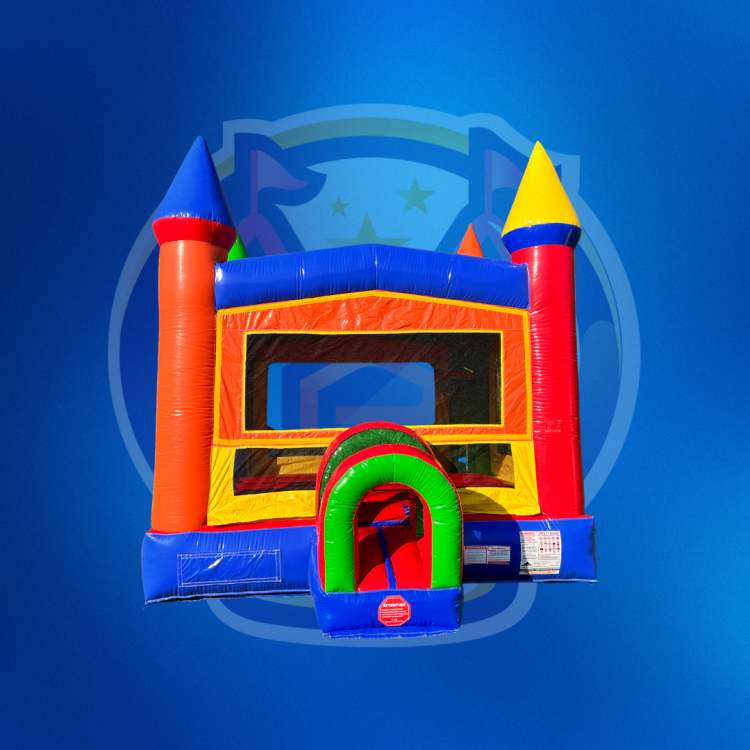 Rainbow Modular Bounce House