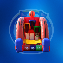 Inflatable Basketball Challenge